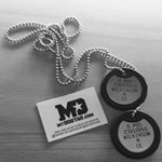 British Military Reproduction Laser Engraved Dog Tags (Instagram)