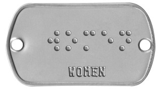 Braille Sign  ⠺⠕⠍⠑⠝       WOMEN  