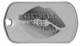 Sweetheart Kiss Dog Tag