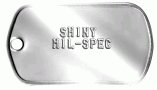 Mil-Spec Shiny Dog Tag