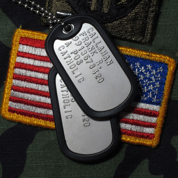 Us Army Dog Tags Format - Army Military