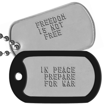 Army Motto Dog Tags Ideas