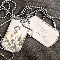 Military Memorial DogTags